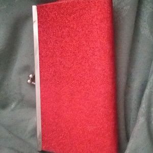 Vintage Glitter Clutch